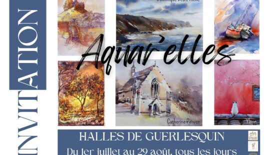 Aquar’elles à Guerlesquin