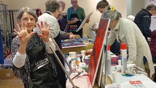 Stage d’acrylique et de pastel au Faouët