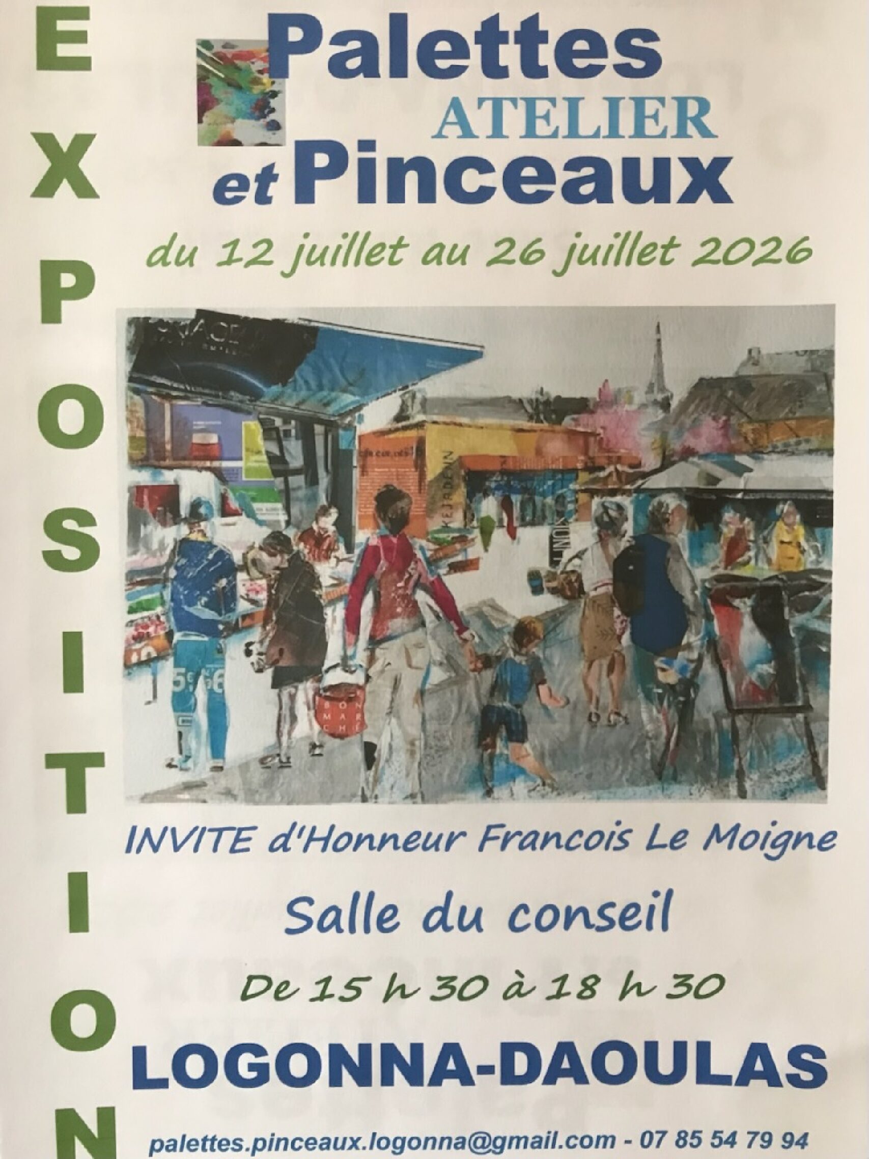 François Le Moigne expose à Logonna Daoulas